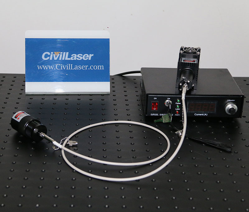 980nm 200mW IR 섬유 결합 레이저 Infrared 연구실 레이저 시스템